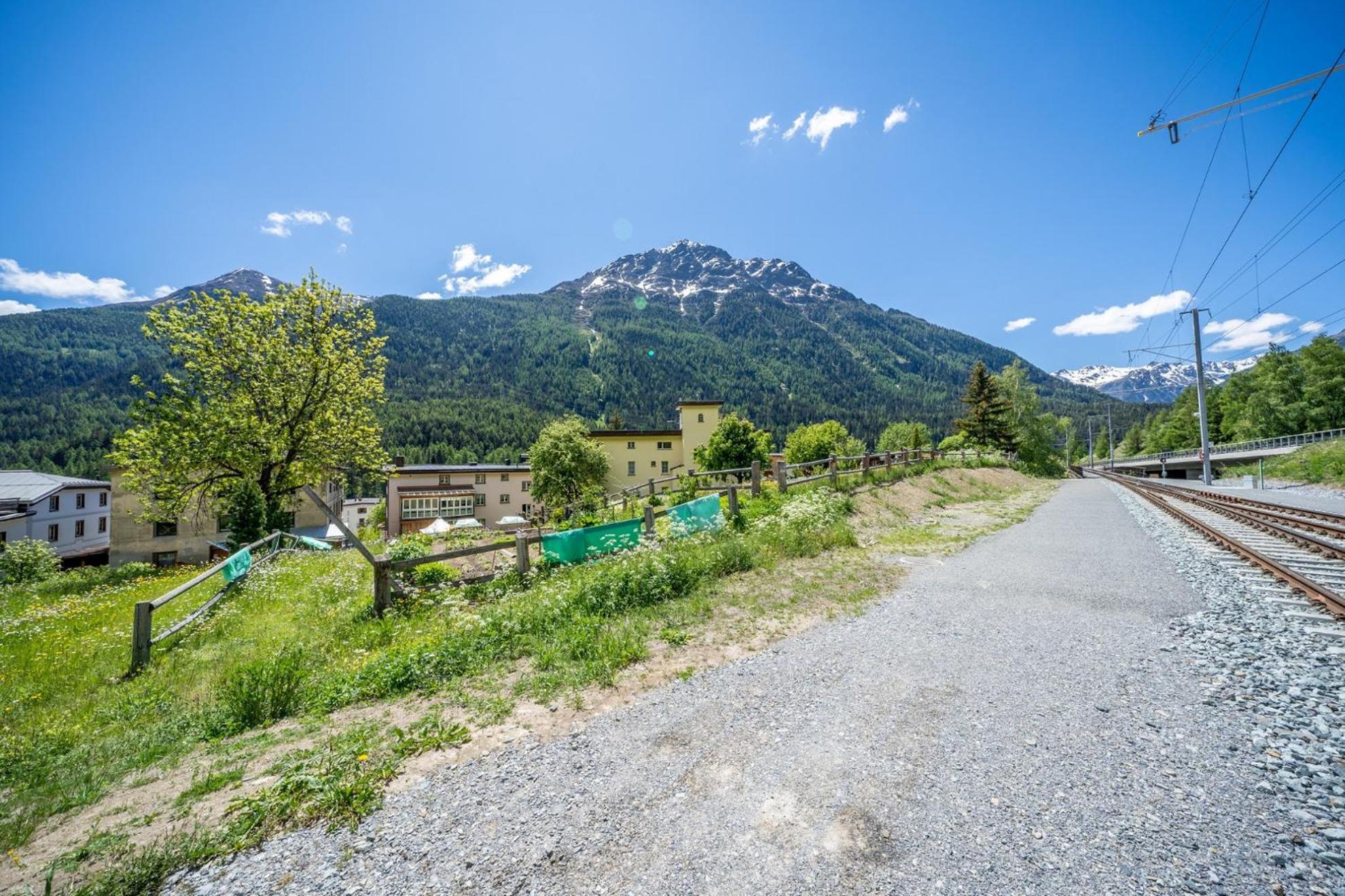Chasa Plazza Gronda Daire Lavin Dış mekan fotoğraf