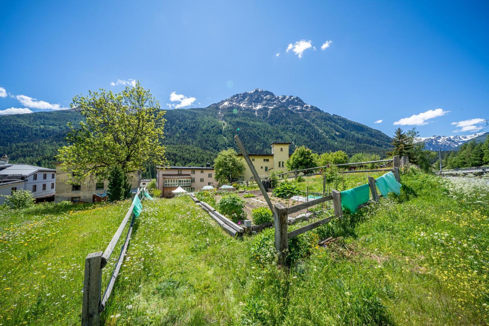 Chasa Plazza Gronda Daire Lavin Dış mekan fotoğraf